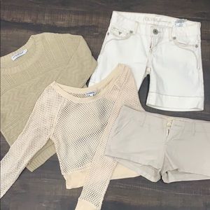 Small nude bundle! Express, Guess, Hollister